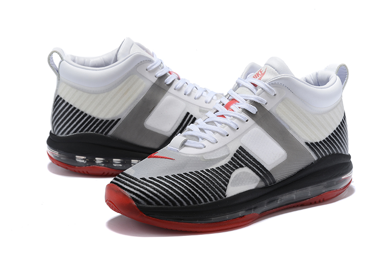 Nike LeBron x John Elliott Icon QS White Black Red Shoes